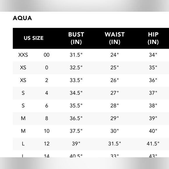 AQUA Cap Sleeve Square Neck Straight Leg Jumpsuit Black Women’s Sz M - Picture 6 of 6